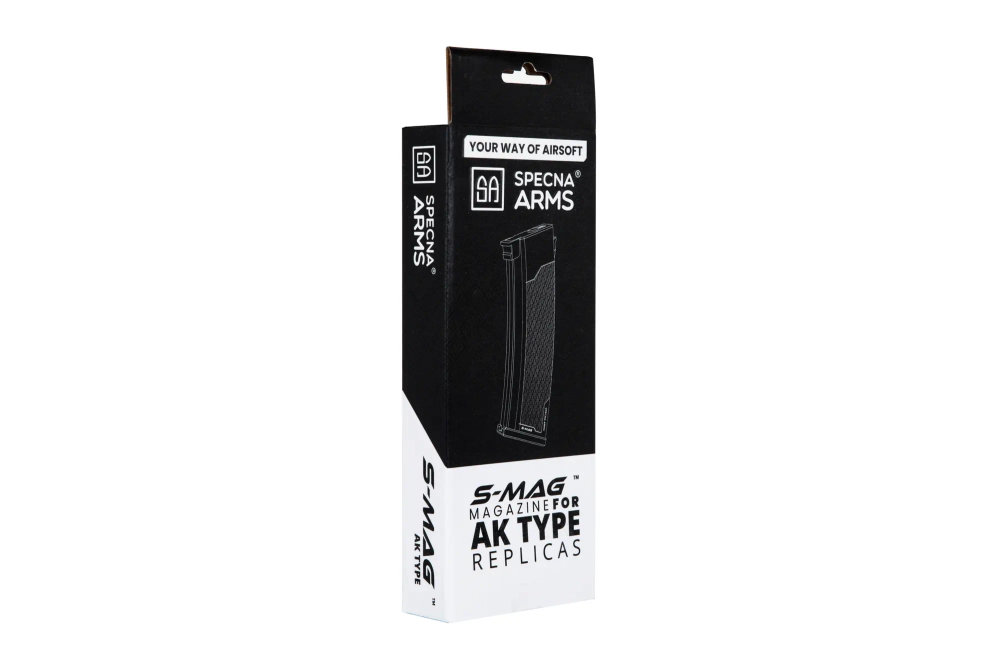 430 round Hi-Cap S-Mag magazine Specna Arms for J series Plum