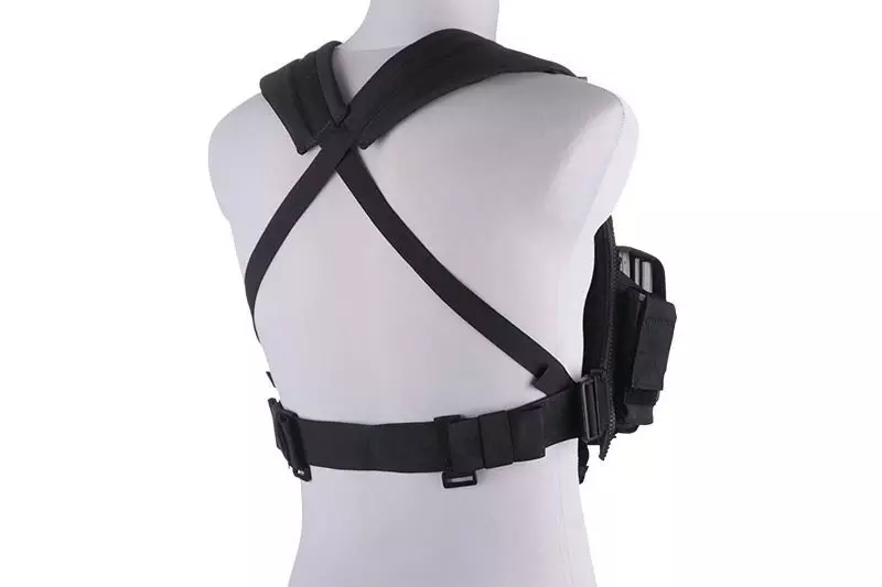 Kamizelka taktyczna Commander Chest Rig - czarna