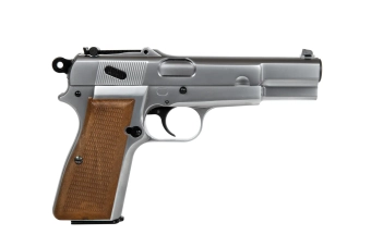 Replika pistoletu Browning Hi Power MK III - Srebrny