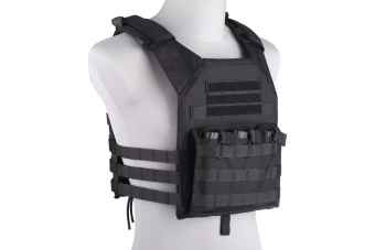 Gilet tactique Rush Plate carrier - noir