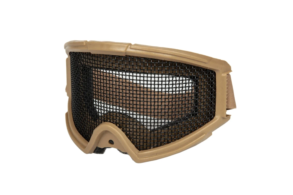 Tactical goggles with mesh - Tan