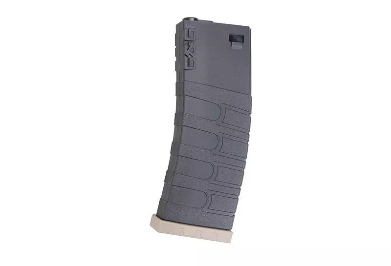 120rd mid-cap magazine for M4/M16 type replicas - black / tan