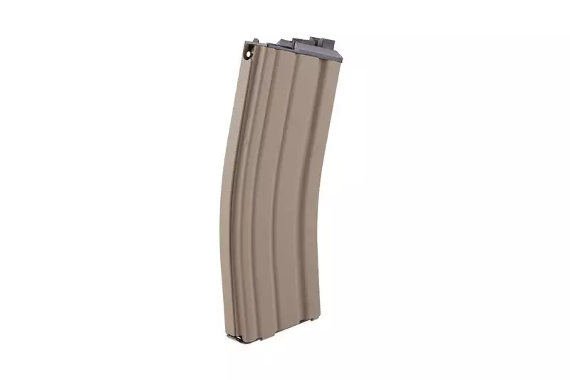 Real Cap 30+2 BB Gas Magazine for WE SCR/SCAR 2nd Generation Replicas - Tan