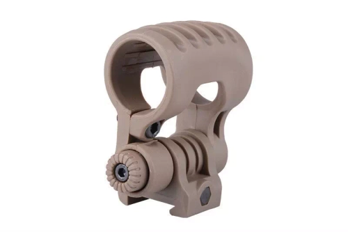 Ajustable montura antorchas en RIS 22mm - tierra oscura