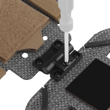 Soporte de teléfono plegable Wosport MB-01 Coyote Brown