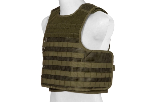 Lekki siatkowy Plate Carrier - oliwkowy