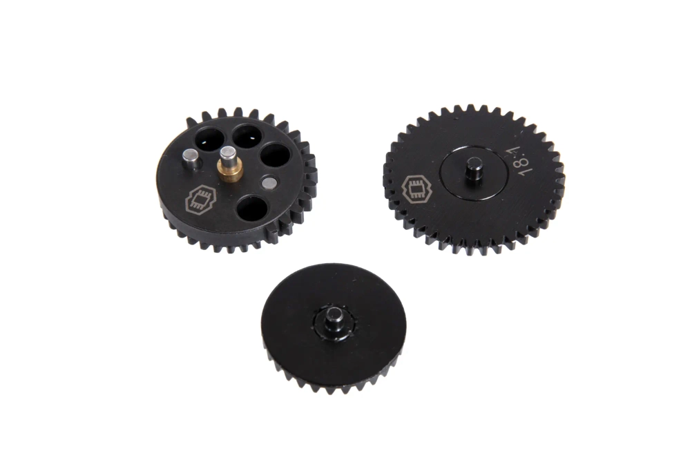 CNC GATE 18:1 stalen tandwielset