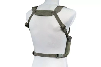 Chaleco de perfil bajo Speed Chest rig - Verde salvia