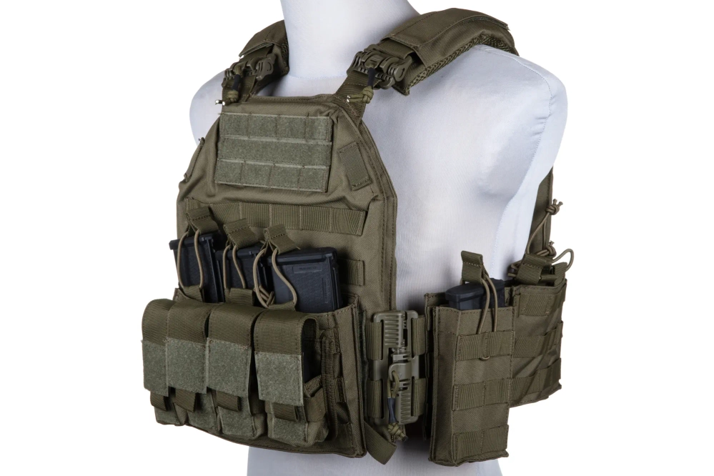Taktická vesta Plate Carrier 8944-1 GFC Tactical zelená