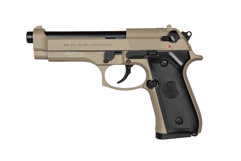 BLE-BM9 GBB Pistol Replica - Tan