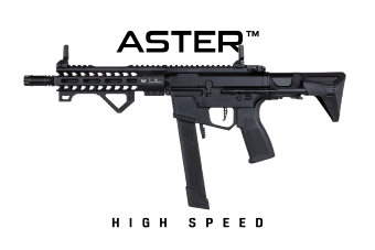 Specna Arms SA-X02 EDGE 2.0™GATE ASTER HIGH SPEED submachine gun replica Black