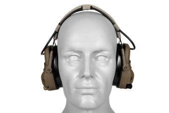 HD-17 Gen 6 Tactical Active Headset - Brown