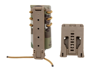 9mm magazijntas Wosport Urban Assault Long Quick Pull MC