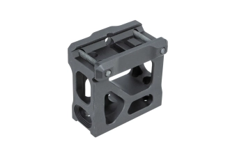 JJ Airsoft Support rail RIS pour red dottype T1 Noir