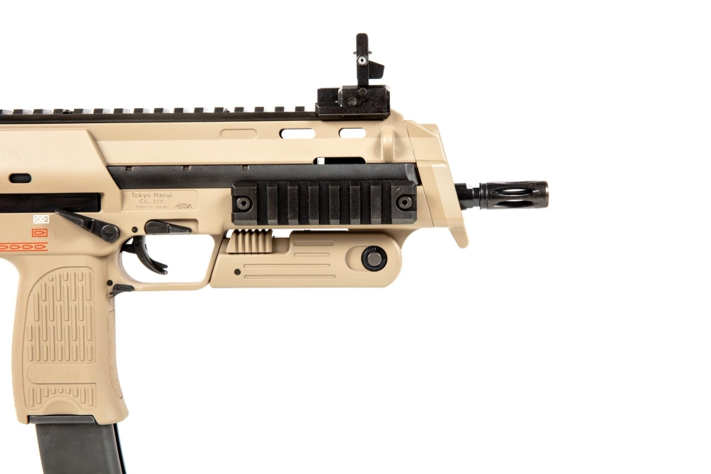 SMG7 A1 GBB machinepistool replica - gebruind