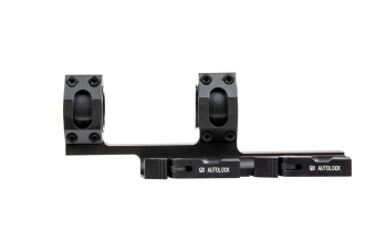 Montage lunettes d'approche 25.4-30mm Tactical Top Rail Extend - noir