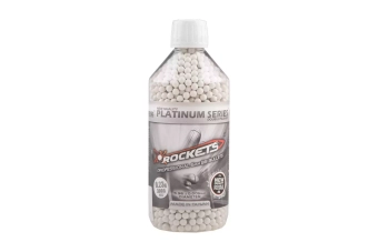 Rockets Platinum Series 0.23g BB pellets - 3000pcs bottle