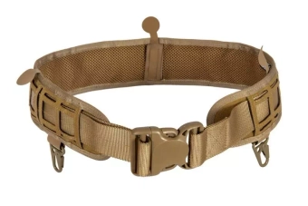 Laser-Cut Equipment Belt - Tan