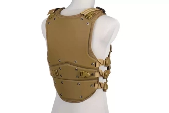 Chaleco táctico T3 - bronceado