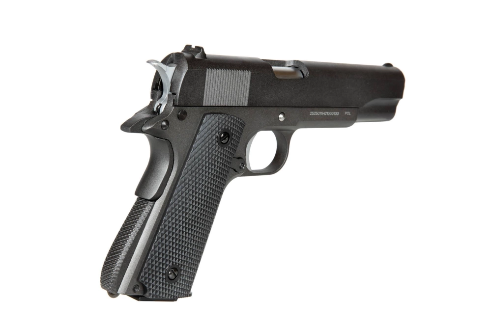 Airsoft pistole G198 (CO2) - šedá