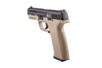 Airsoft pistole BLE - Alpha - černá/pálená 