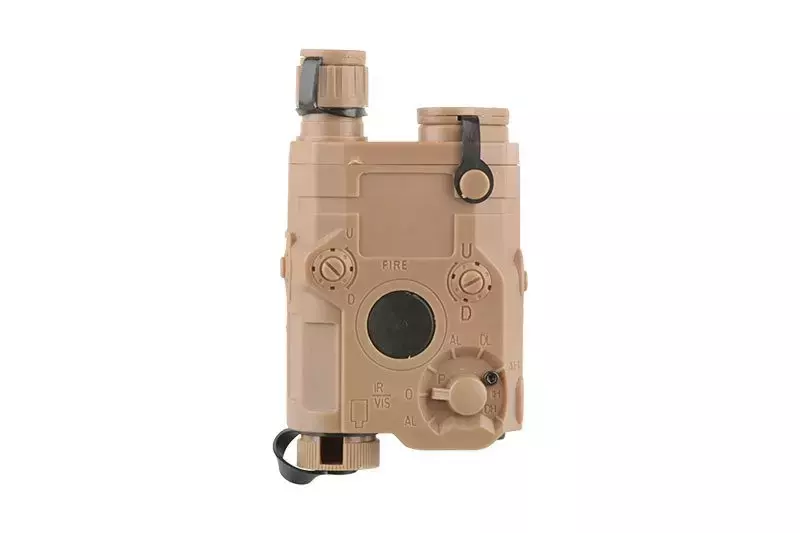 Bateriový box - airsoftová zbraň AN/PEQ-15 - hnědý