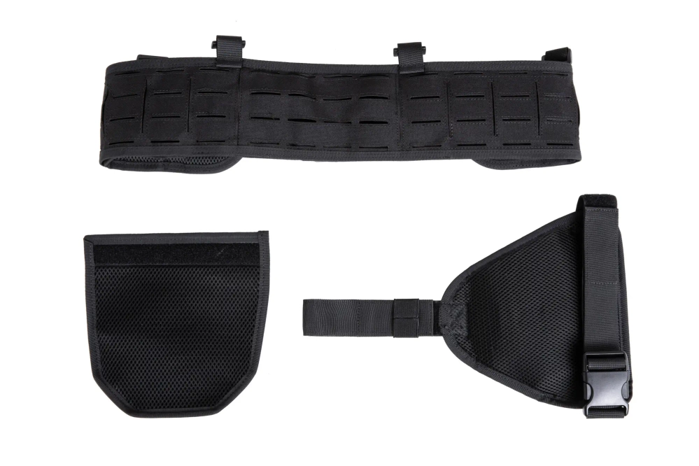 Ceinture harnais tactique Wosport Noir