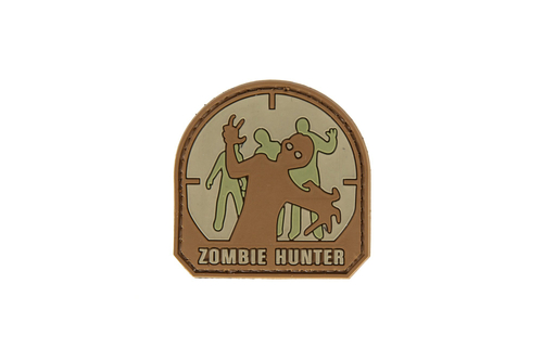 Patch 3D - Chasseur de zombies - tan