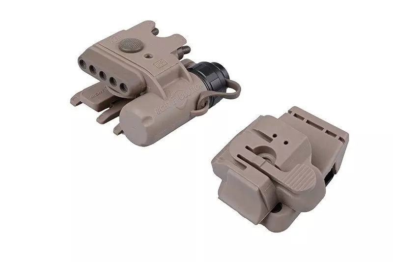 HLS Gen.3 tactical light (dark earth) - black