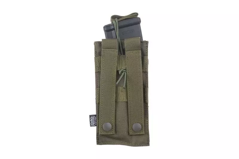 Pochette individuelle OPEN pour chargeur AK - vert olive