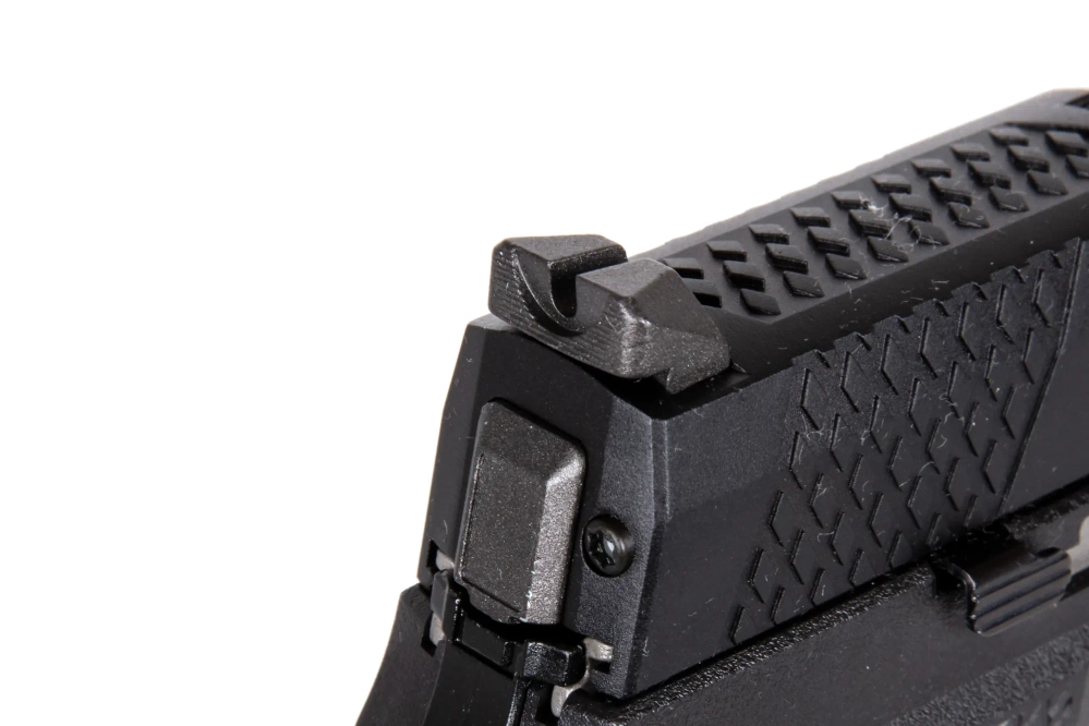 WE F17 Réplique de pistolet à à à green gas Noir