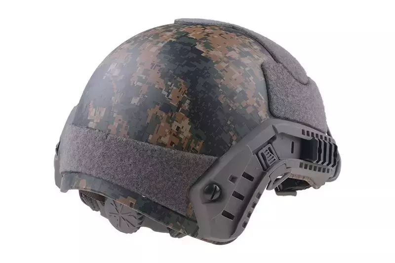 Helma replika Ballistic High Cut XP - Digital Woodland
