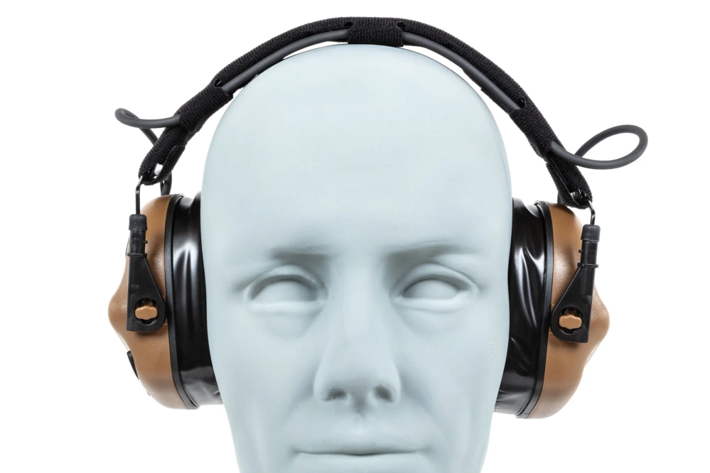 Aktywne ochronniki słuchu Earmor M31 Plus Coyote Brown