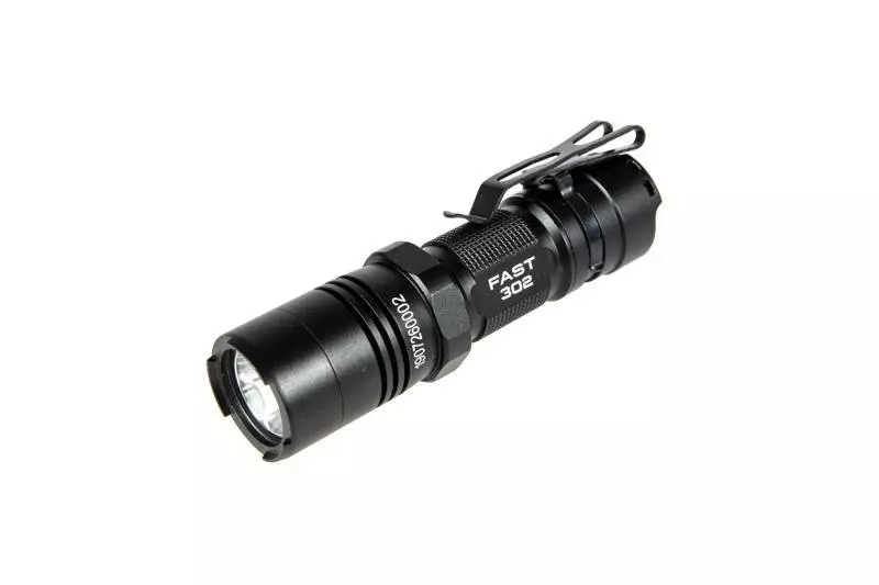 Svítilna tactical FAST 302-BK - černá