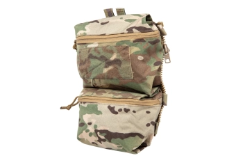 Panneau arrière avec système MOLLE pour le gilet tactique V5 PC Wosport MC