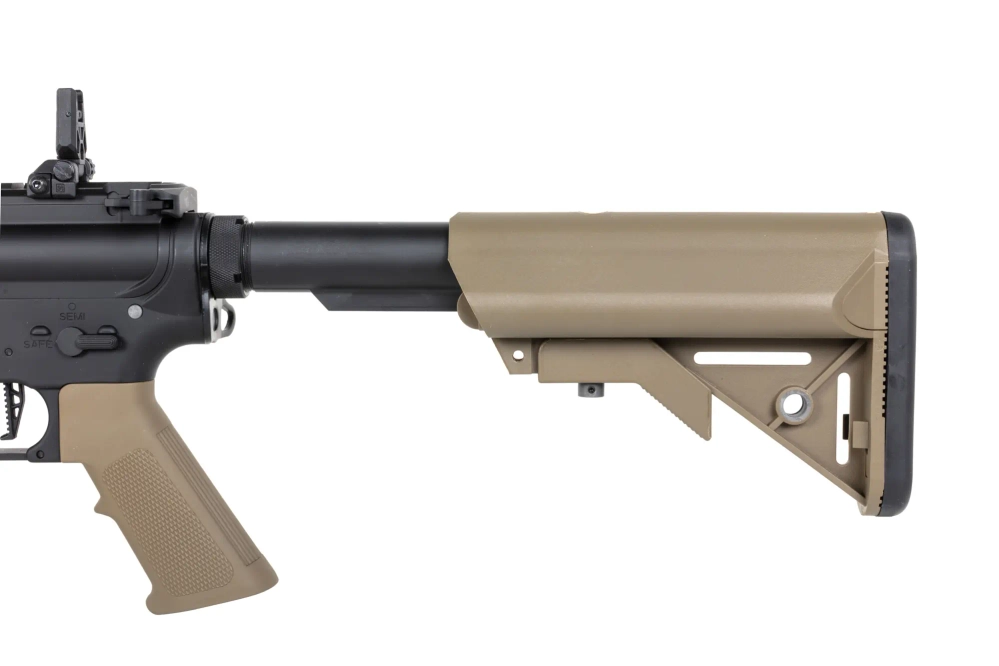 Specna Arms Daniel Defense® MK18 SA-P19 Prime™ Aster II ETU airsoft Carbine with Single Fire Only Chaos Bronze Brushless Motor