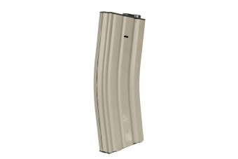 Cargador mediano de 120 balas para réplicass de M4 / M16 - color canela