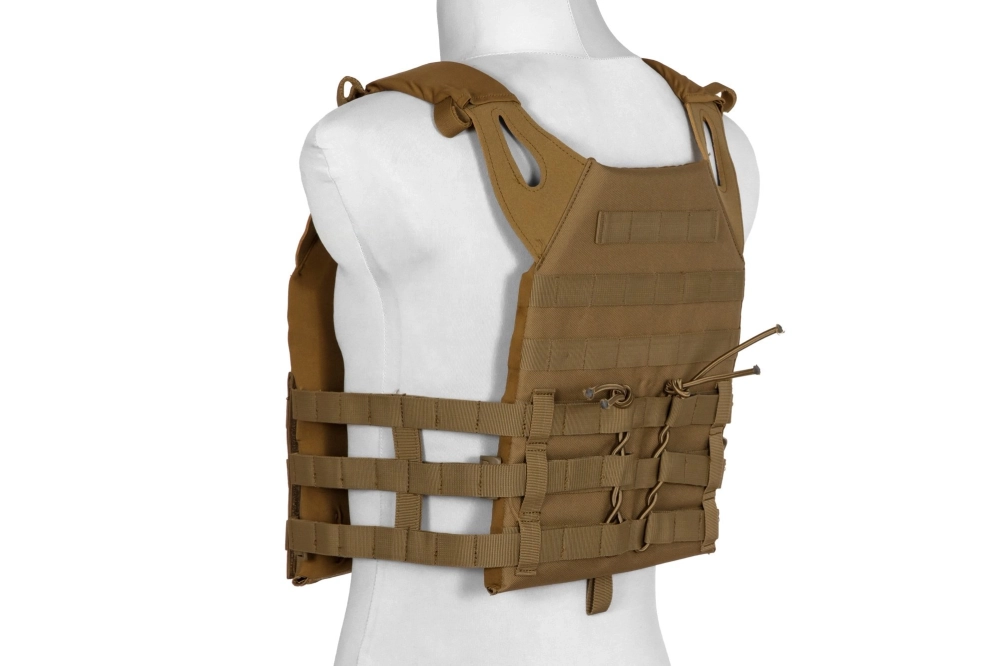 Jump type tactical vest - tan