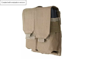 Podwójna ładownica na magazynki M4/M16 - tan