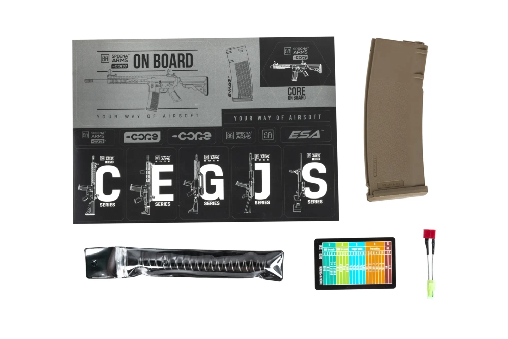 Specna Arms SA-C22 CORE™ HAL ETU™ Enkelvuur Chaos Brons ASG Karabijn