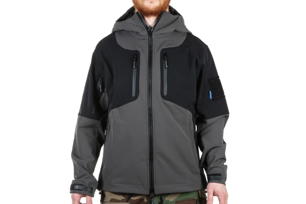 Chaqueta Softshell Emerson Gear Blue Label 'Spinosaurus' Gris