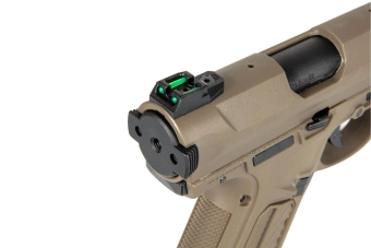 AAP01 Assassin Semi Auto pistool replica - donkere aarde