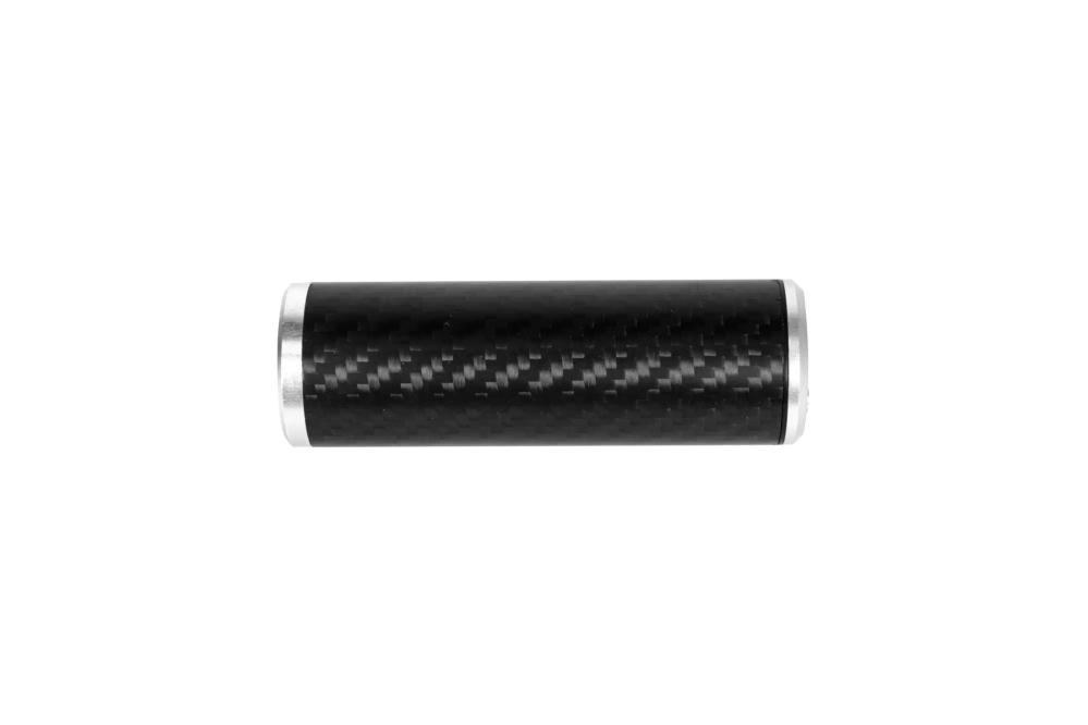 Silencieux carbone 30x100mm - Argent 