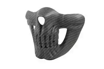 Masque Crâne - Carbone