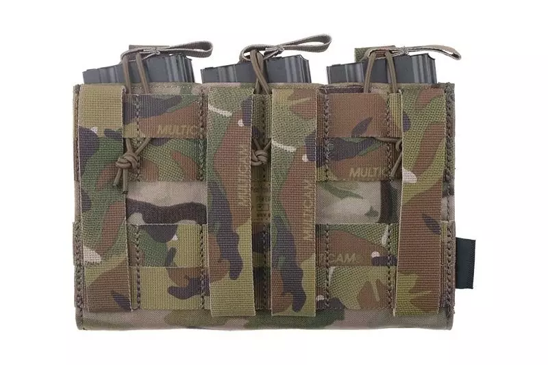 Pochette triple Open Top pour chargeurs M4/M16 + pistoletowe - MC