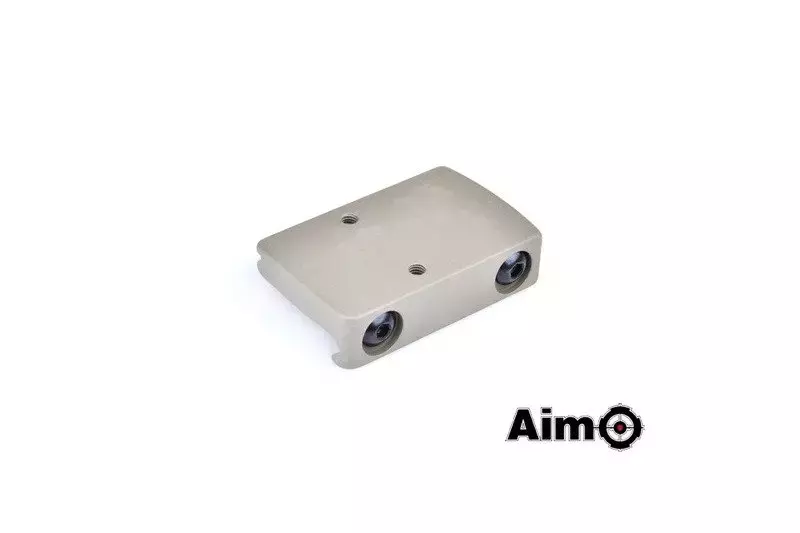 Replika lunety ACOG 4X32C (z podświetleniem światłowodowym i celownikiem RMR) - tan