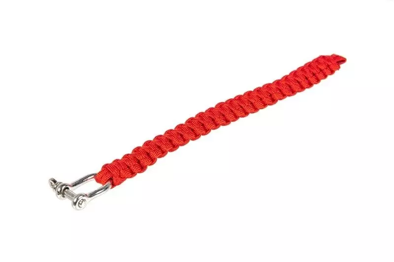 Bracelet de survie (U) - rouge