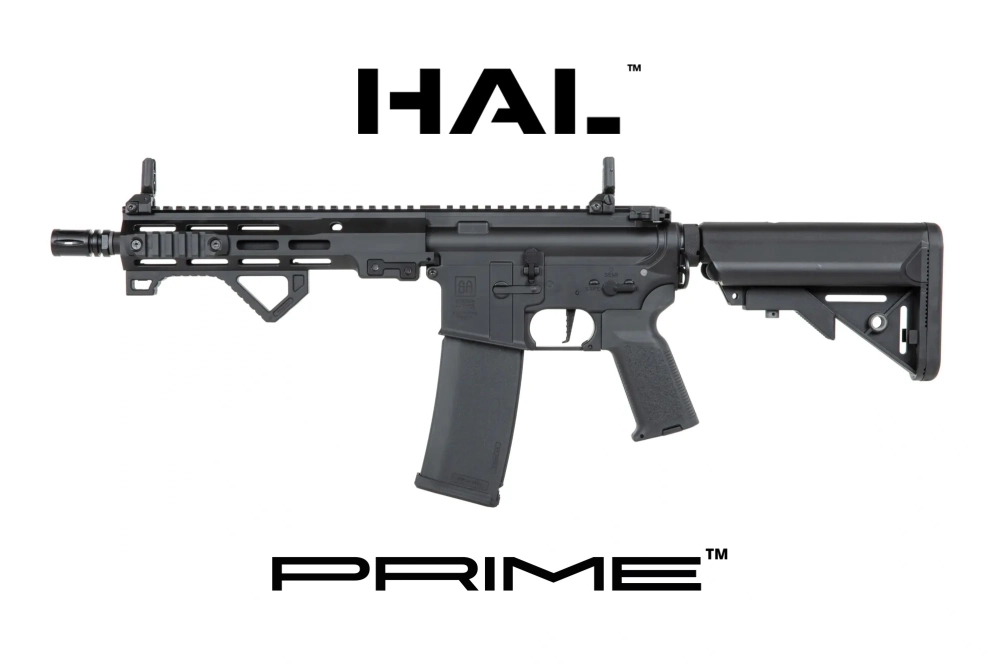 Fusil de airsoft Specna Arms SA-P23 Prime™ HAL™ ETU con motor brushless Negro
