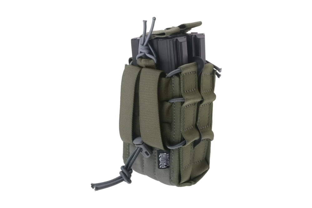 Double Universal Open II Magazine Pouch - Ranger Green