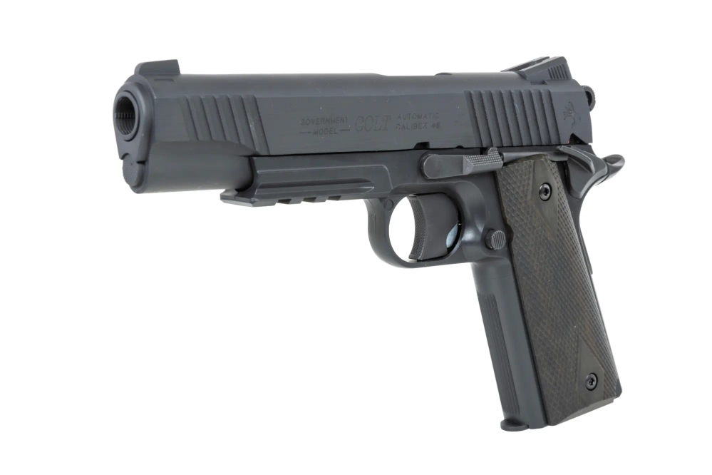 Pistolet Cybergun Colt Rail NBB CO2 airsoft